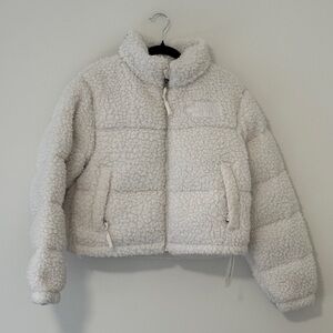 The North Face Sherpa Bomber Puffer Jacket